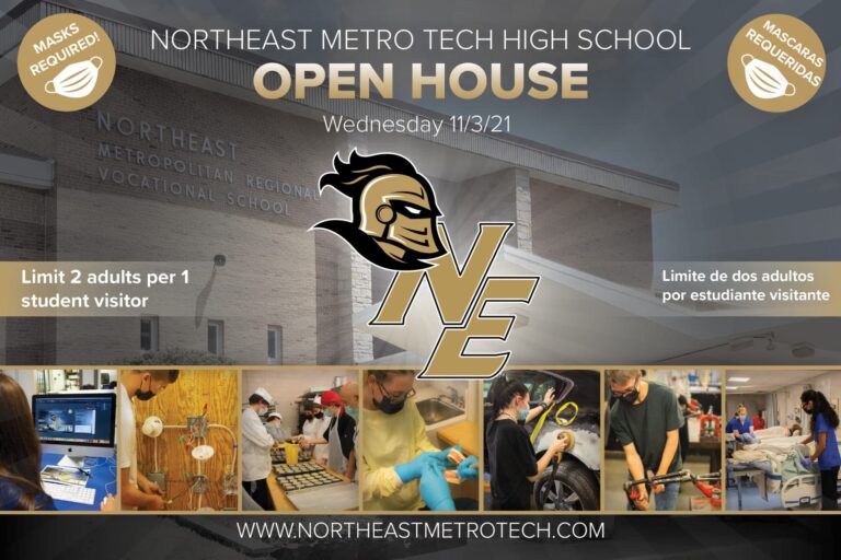 Northeast Metro Tech to Host Open House for Prospective Students, Families